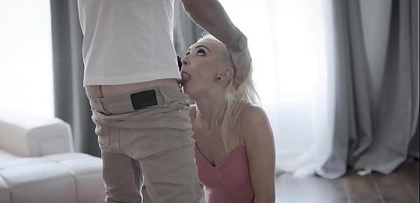  Crazy big cock guy deepthroated petite blonde teen with nice ass Chloe Temple